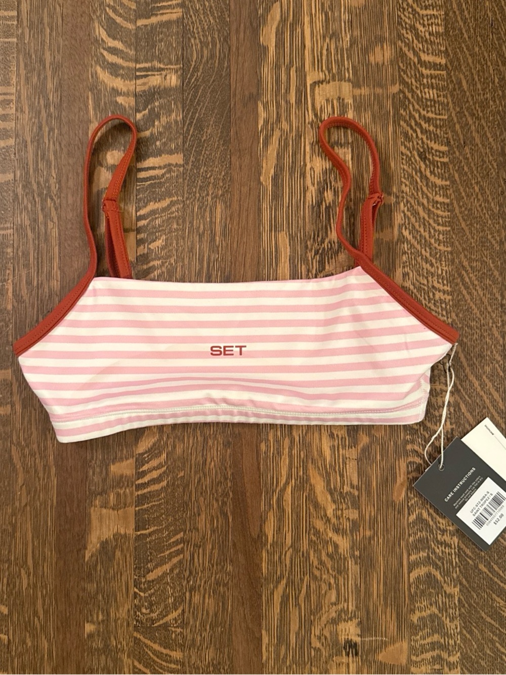 SET Active Stripe Bra in Saint Tropez